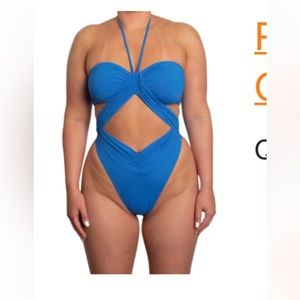 RIOT SWIM PHOENIX OCEAN WATER  ONE PIECE SWIMSUIT